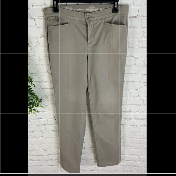 𝅺style & Co Womens  Tan  Pants 4 - Picture 1 of 2